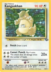 Kangaskhan - 5/64 - Holo Rare - Unlimited Edition